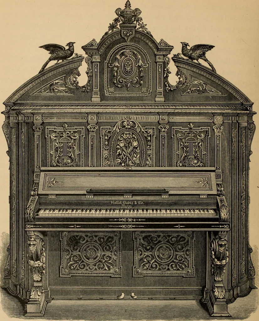 An illustration from Examples of household taste, 1875, leaf 135