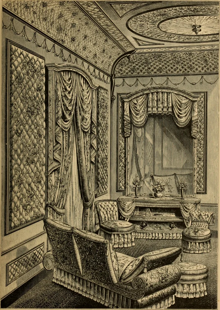 An illustration from Examples of household taste, 1875, leaf 136