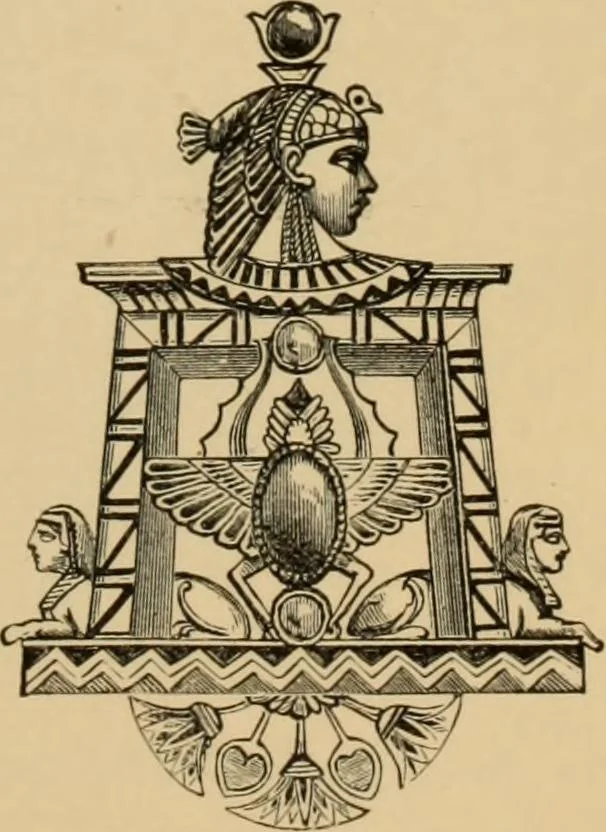 An illustration from Examples of household taste, 1875, leaf 138