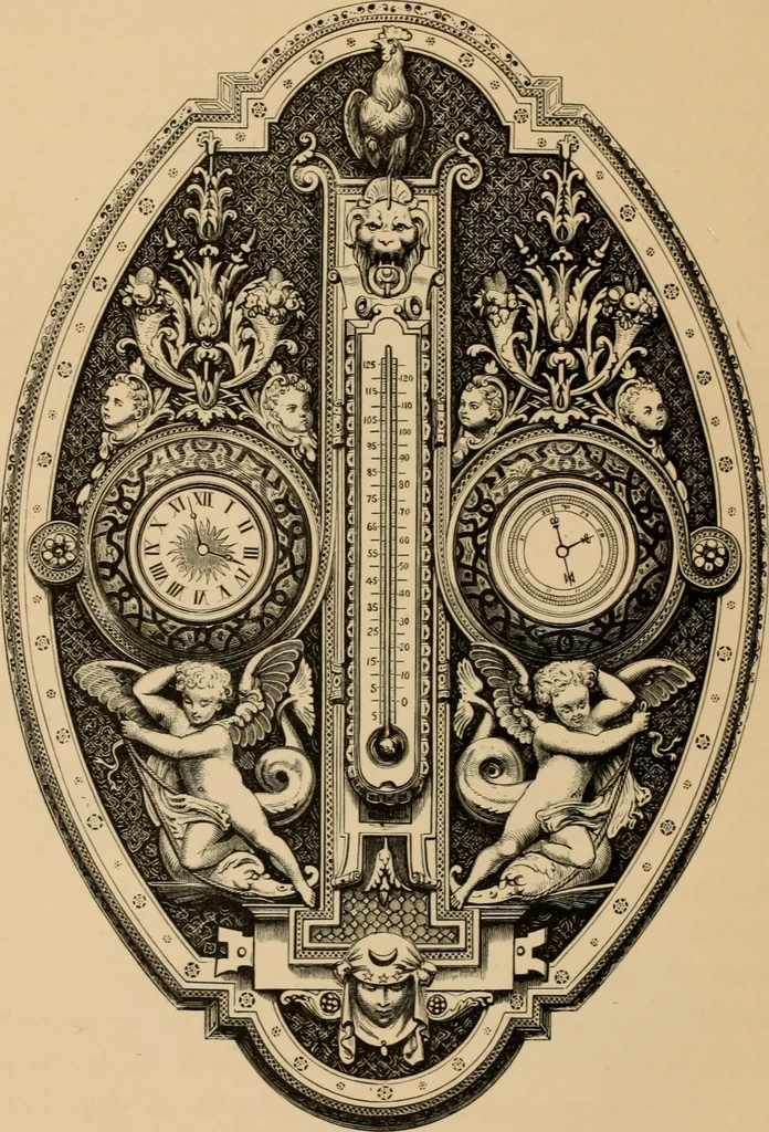 An illustration from Examples of household taste, 1875, leaf 145