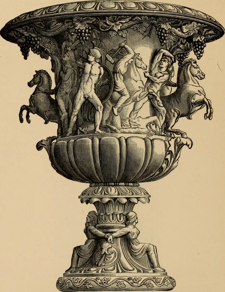 An illustration from Examples of household taste, 1875, leaf 153