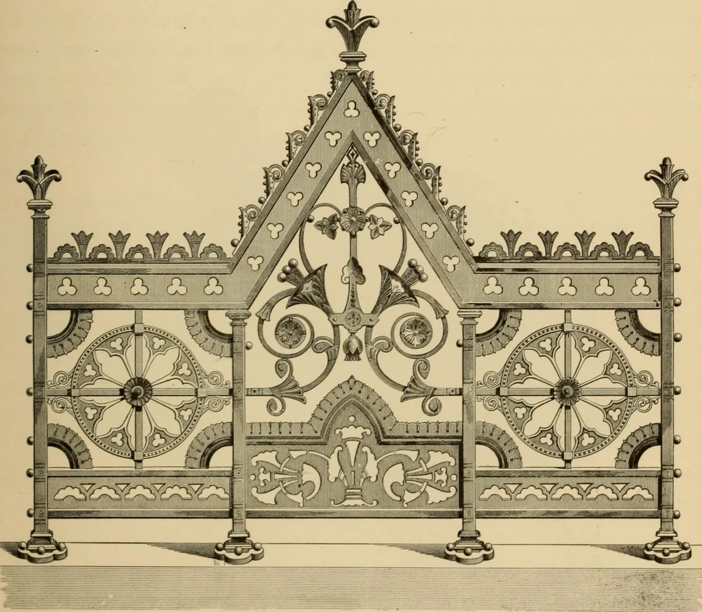An illustration from Examples of household taste, 1875, leaf 162