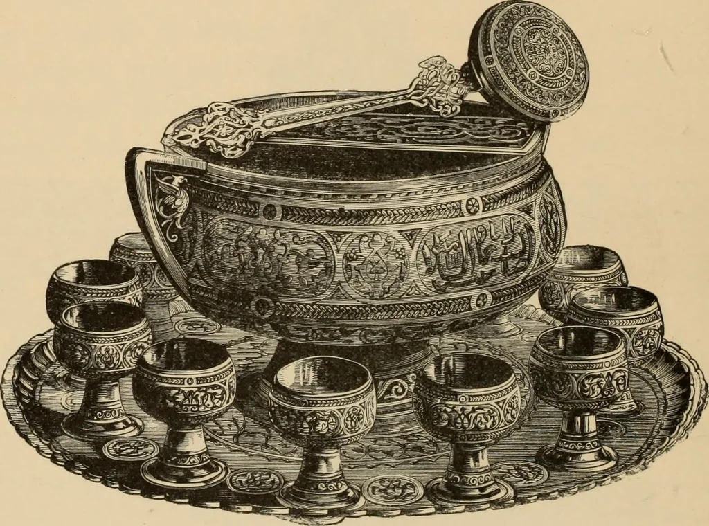 An illustration from Examples of household taste, 1875, leaf 163