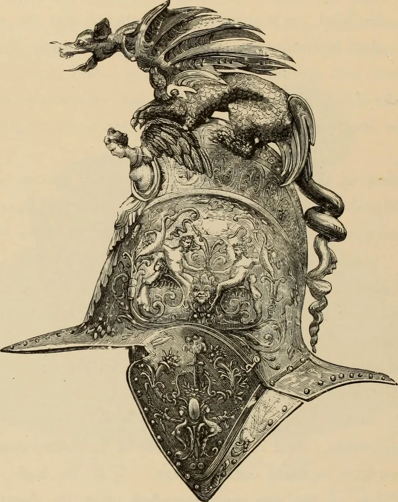 An illustration from Examples of household taste, 1875, leaf 165