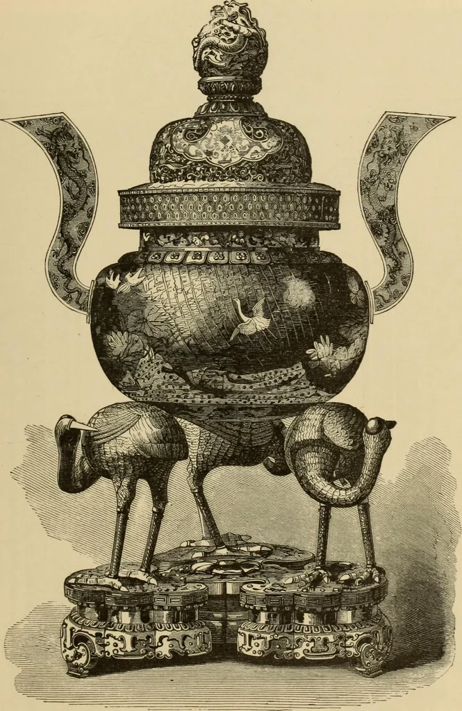 An illustration from Examples of household taste, 1875, leaf 170