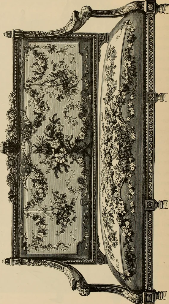 An illustration from Examples of household taste, 1875, leaf 185