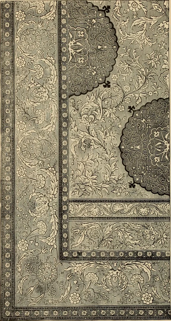 An illustration from Examples of household taste, 1875, leaf 191