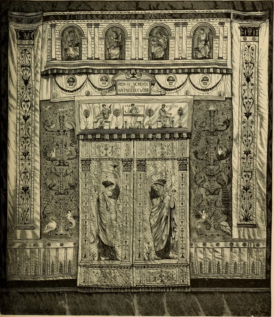 An illustration from Examples of household taste, 1875, leaf 192