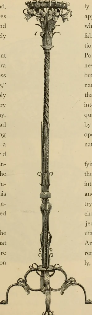 An illustration from Examples of household taste, 1875, leaf 200