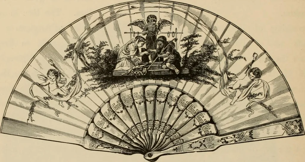 An illustration from Examples of household taste, 1875, leaf 201