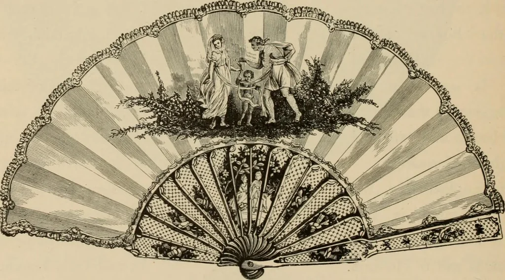 An illustration from Examples of household taste, 1875, leaf 201