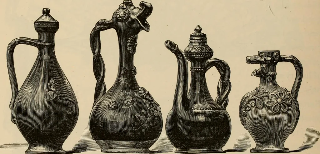 An illustration from Examples of household taste, 1875, leaf 203
