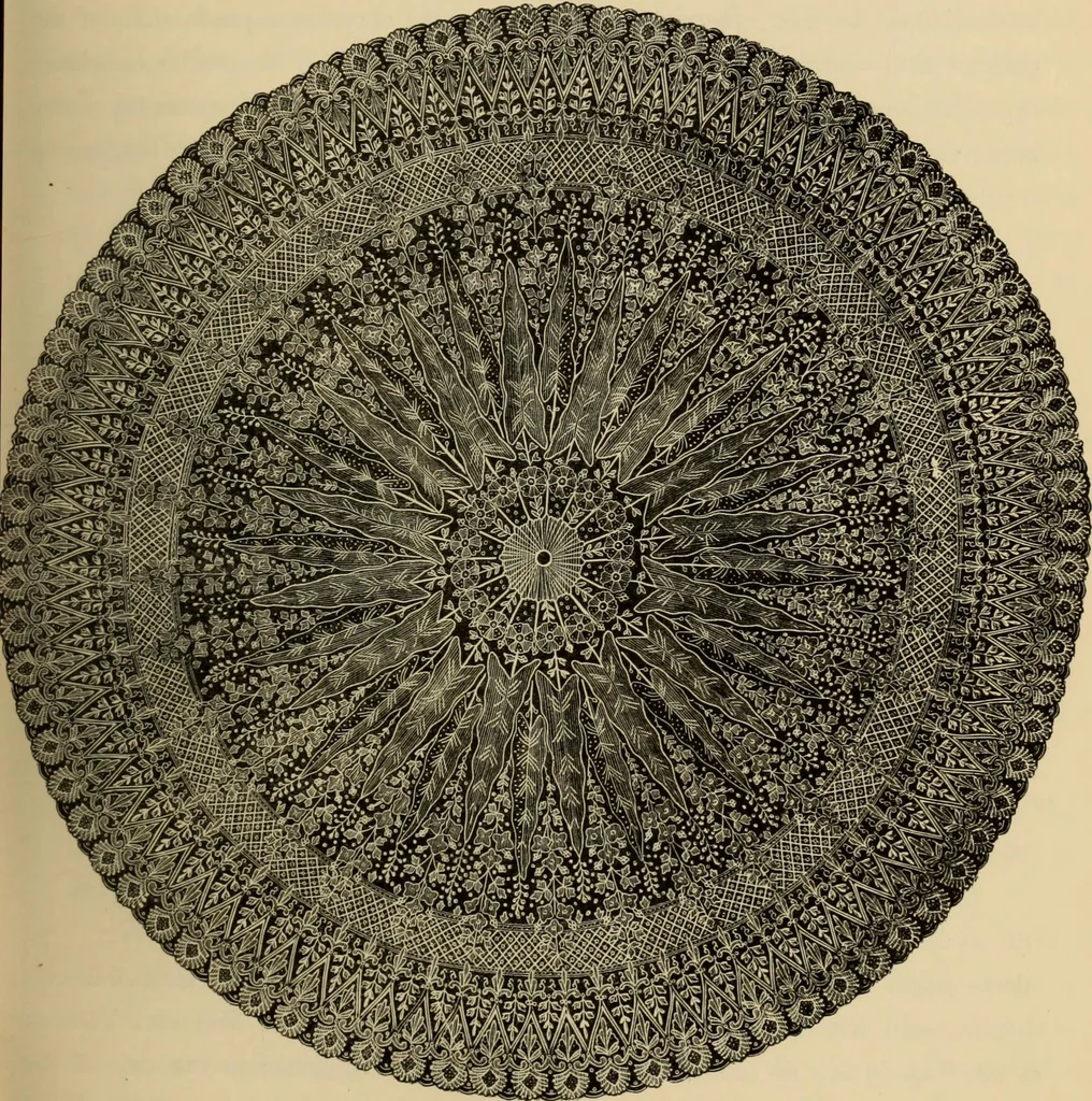 An illustration from Examples of household taste, 1875, leaf 204