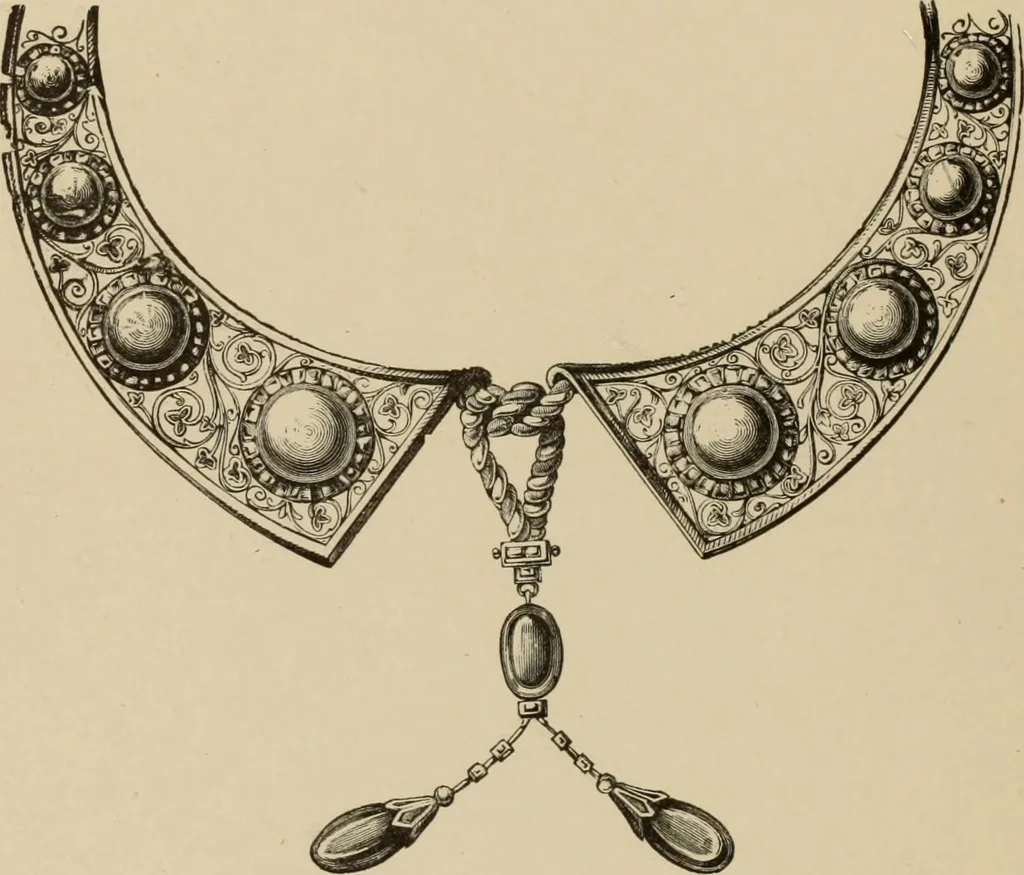 An illustration from Examples of household taste, 1875, leaf 205
