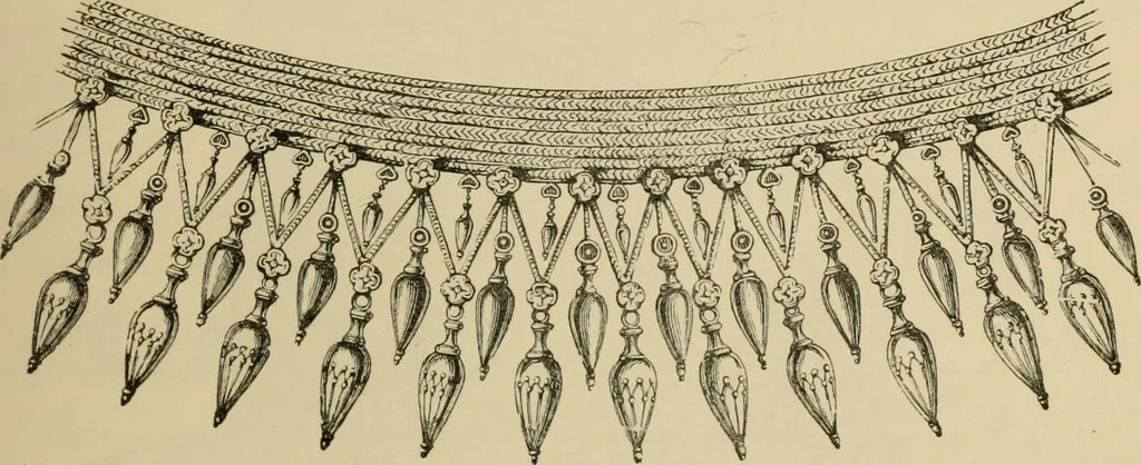 An illustration from Examples of household taste, 1875, leaf 206