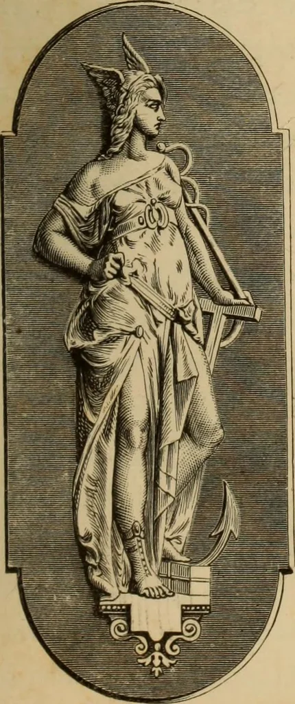 An illustration from Examples of household taste, 1875, leaf 210
