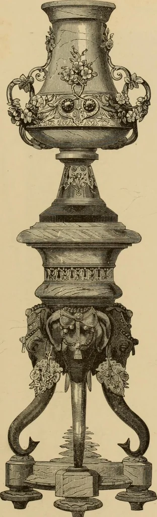 An illustration from Examples of household taste, 1875, leaf 212