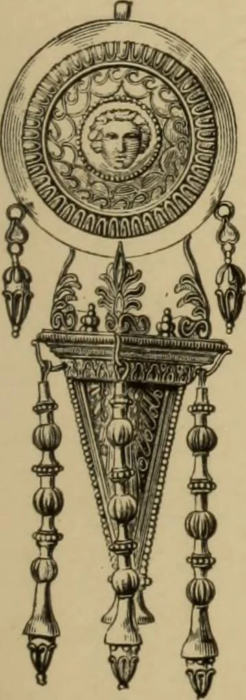 An illustration from Examples of household taste, 1875, leaf 214