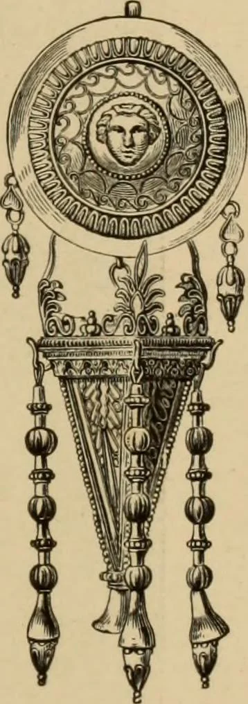 An illustration from Examples of household taste, 1875, leaf 214