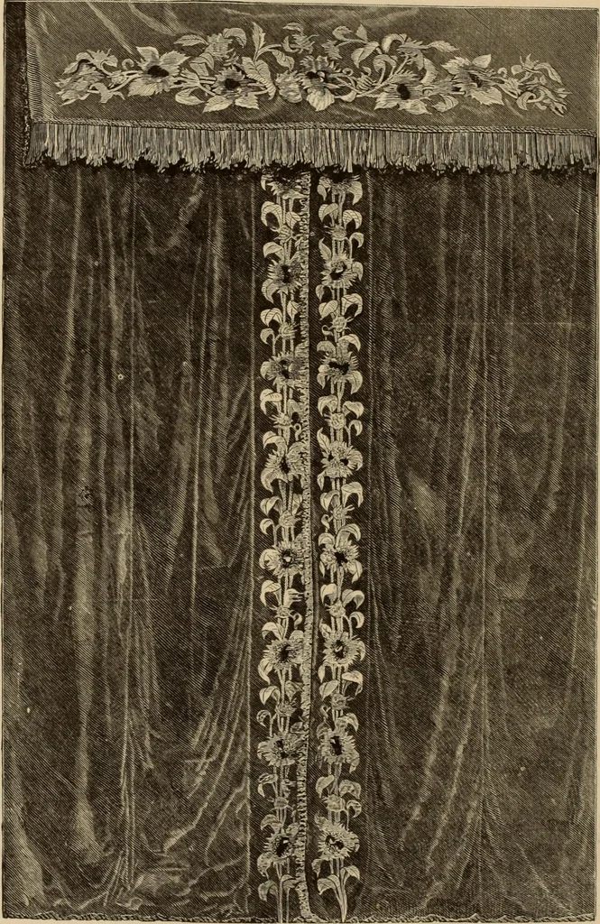 An illustration from Examples of household taste, 1875, leaf 215