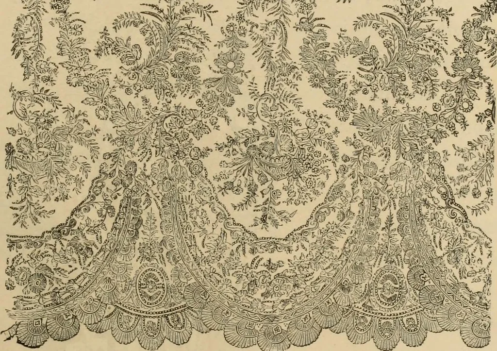 An illustration from Examples of household taste, 1875, leaf 216