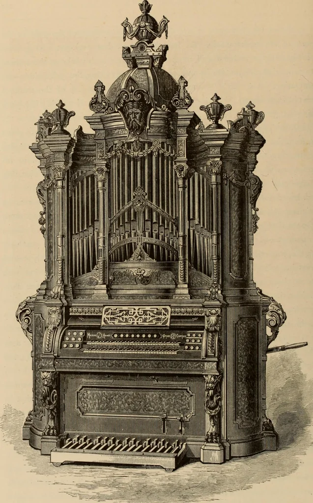 An illustration from Examples of household taste, 1875, leaf 219