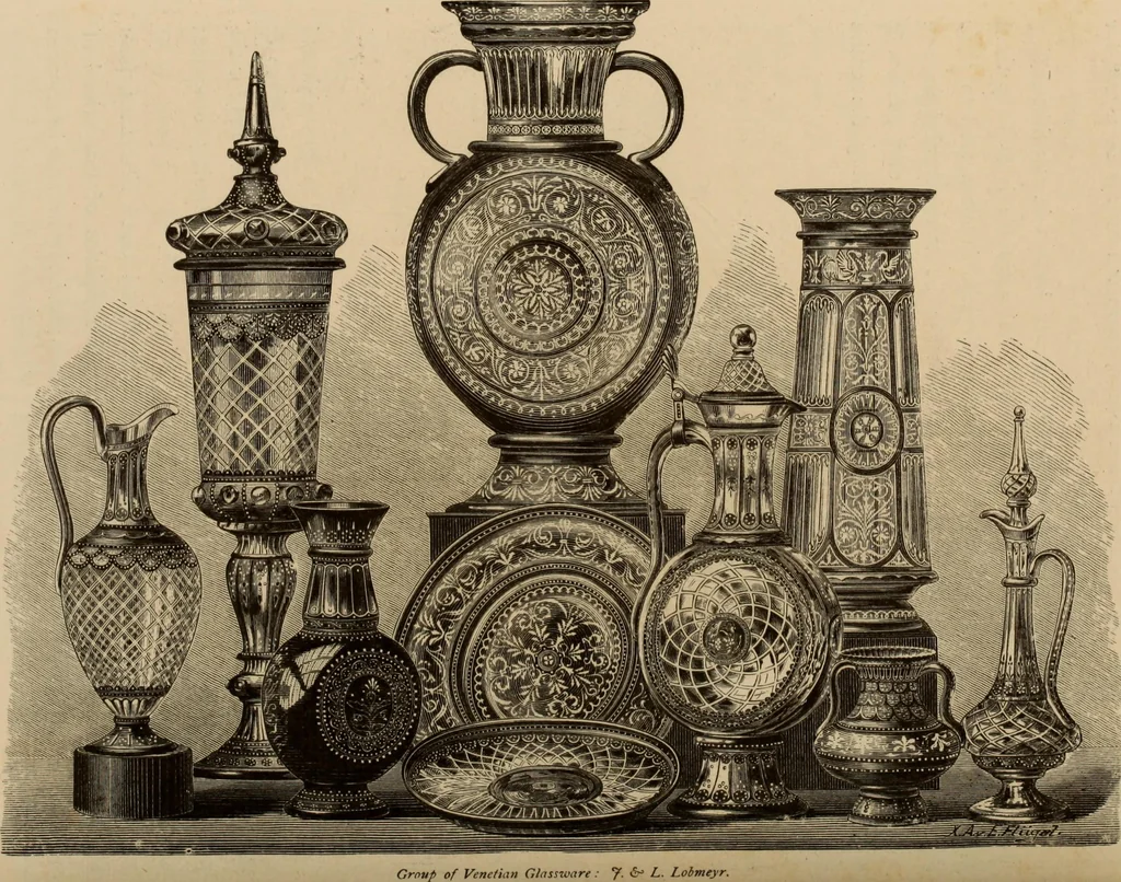 An illustration from Examples of household taste, 1875, leaf 231