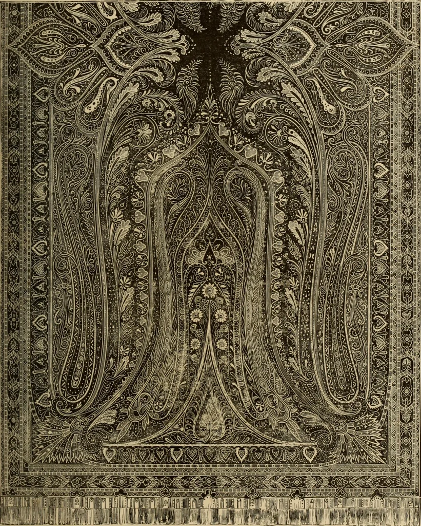 An illustration from Examples of household taste, 1875, leaf 232