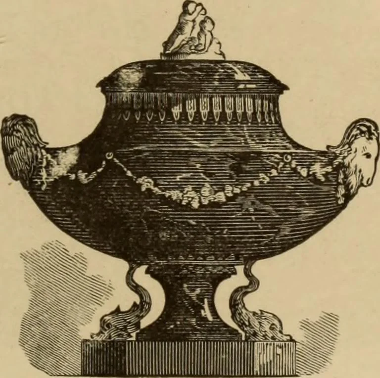 An illustration from Examples of household taste, 1875, leaf 236