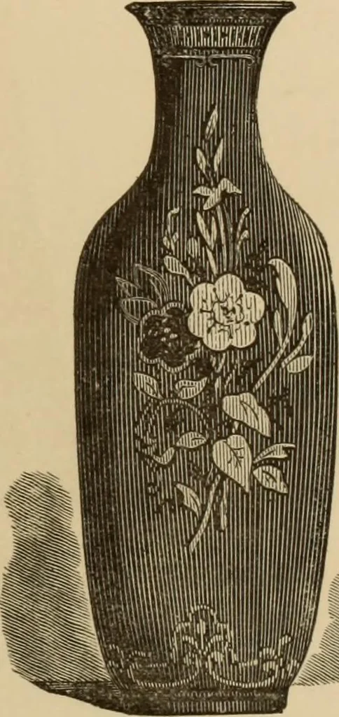 An illustration from Examples of household taste, 1875, leaf 236