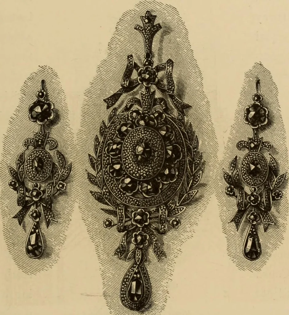 An illustration from Examples of household taste, 1875, leaf 238