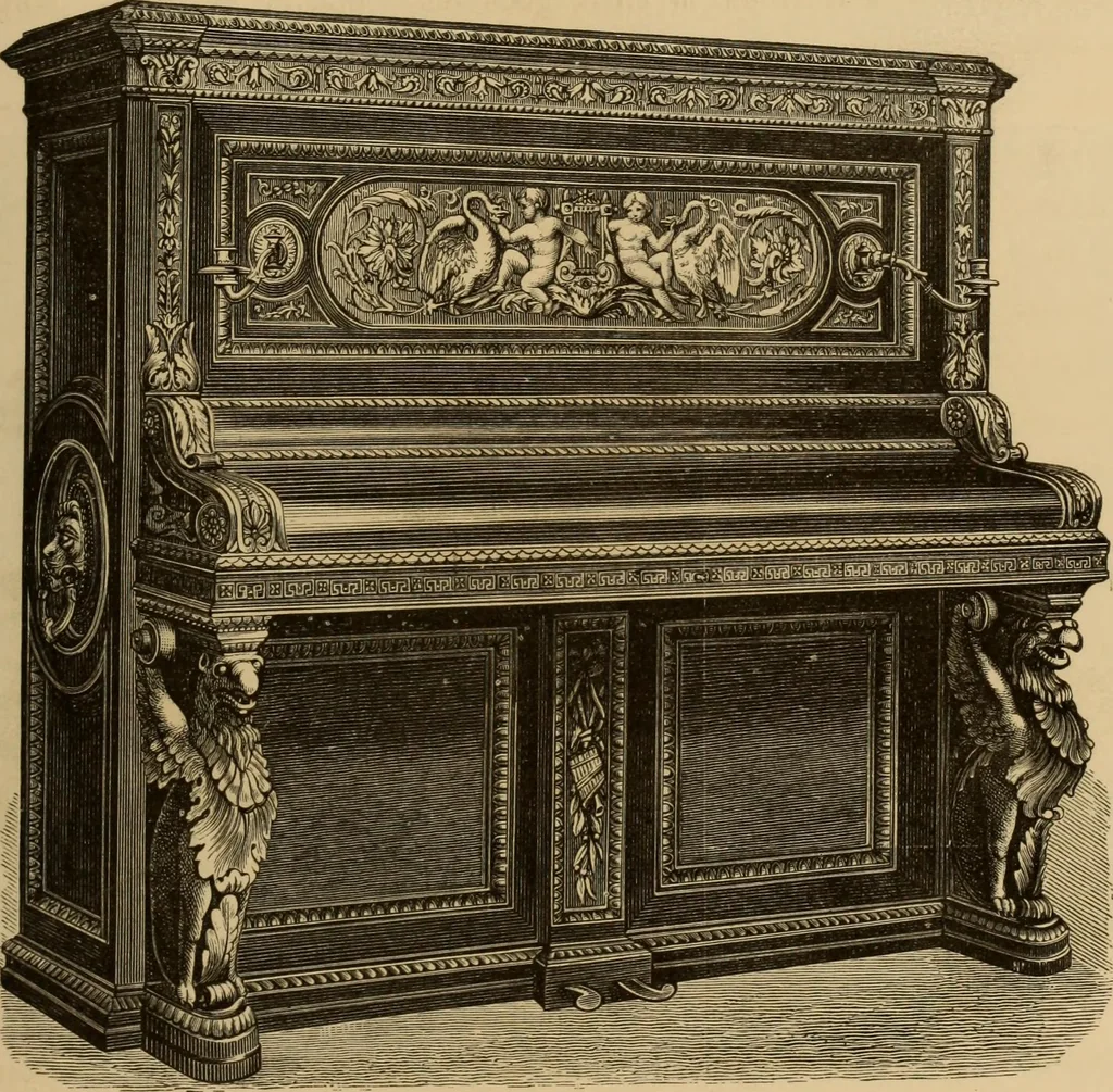 An illustration from Examples of household taste, 1875, leaf 242