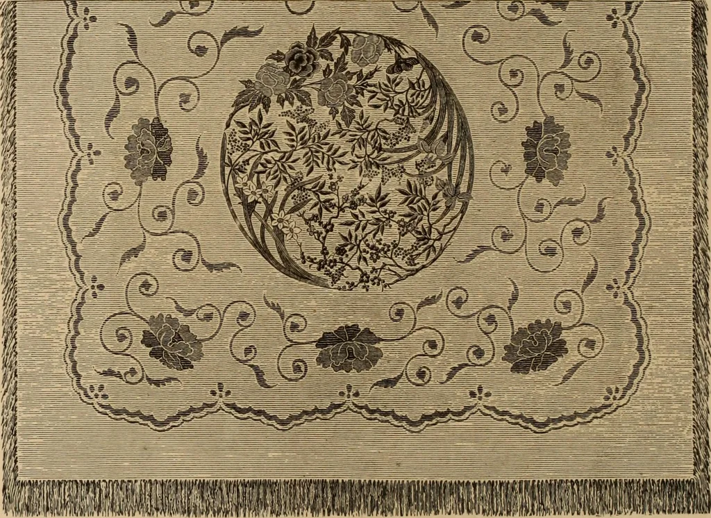 An illustration from Examples of household taste, 1875, leaf 243
