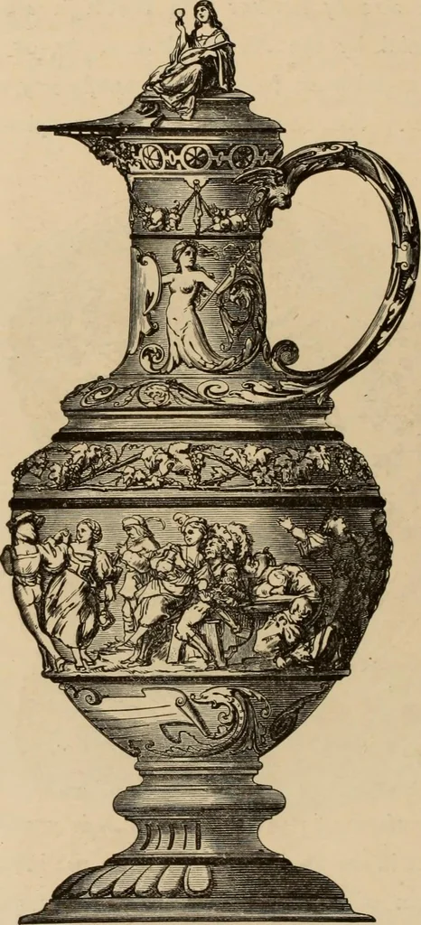 An illustration from Examples of household taste, 1875, leaf 249