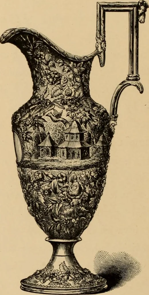 An illustration from Examples of household taste, 1875, leaf 25