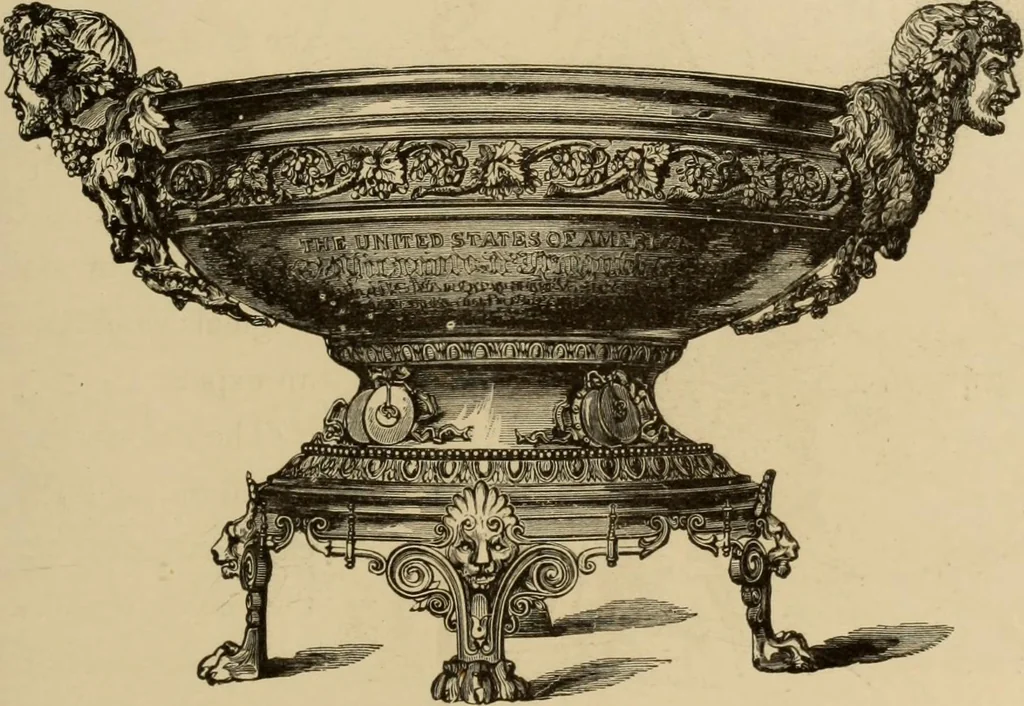 An illustration from Examples of household taste, 1875, leaf 252
