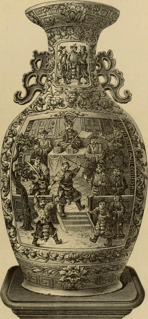 An illustration from Examples of household taste, 1875, leaf 254
