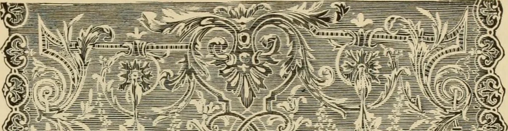 An illustration from Examples of household taste, 1875, leaf 260