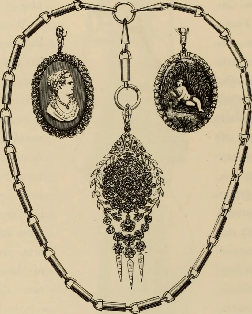 An illustration from Examples of household taste, 1875, leaf 263
