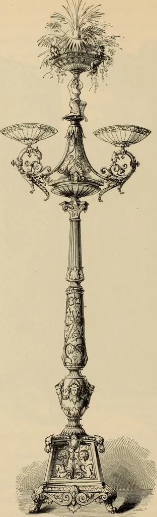 An illustration from Examples of household taste, 1875, leaf 265