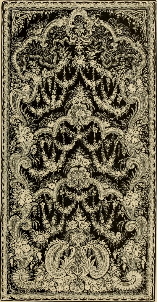 An illustration from Examples of household taste, 1875, leaf 268