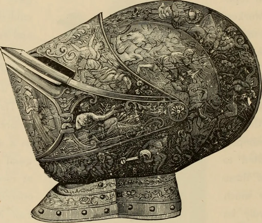 An illustration from Examples of household taste, 1875, leaf 275