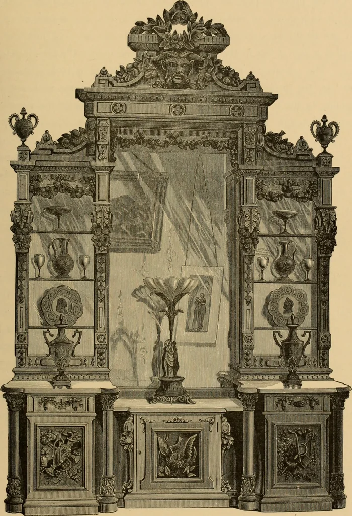 An illustration from Examples of household taste, 1875, leaf 28