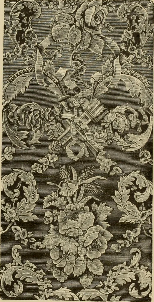 An illustration from Examples of household taste, 1875, leaf 282