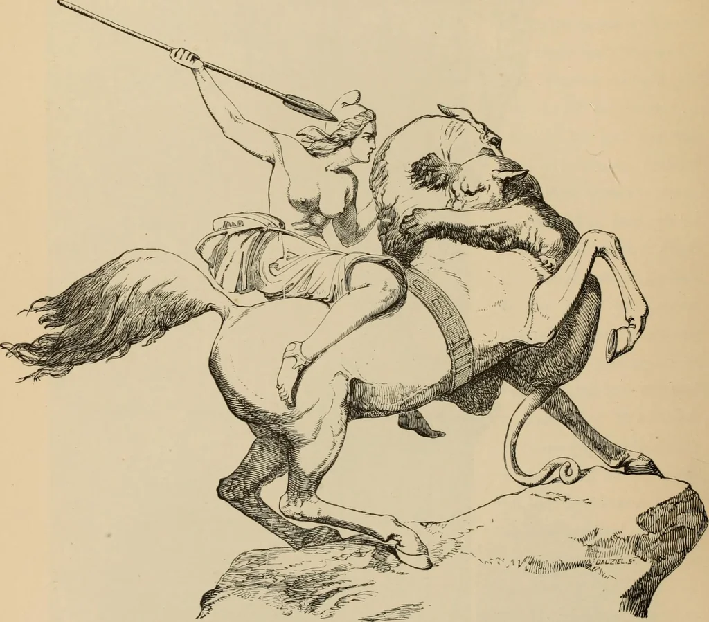 An illustration from Examples of household taste, 1875, leaf 285