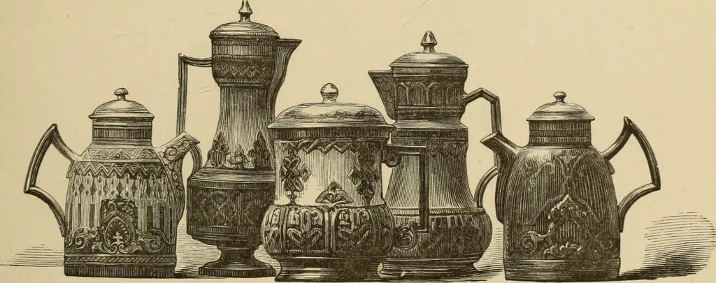 An illustration from Examples of household taste, 1875, leaf 288