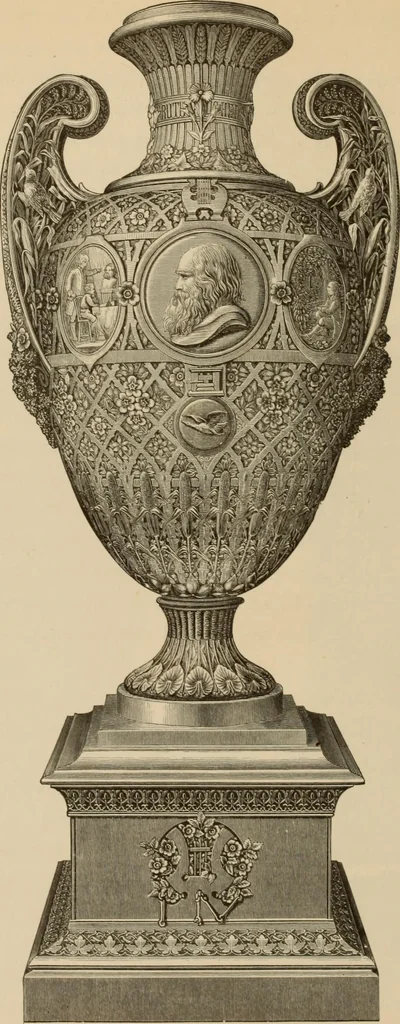 An illustration from Examples of household taste, 1875, leaf 291