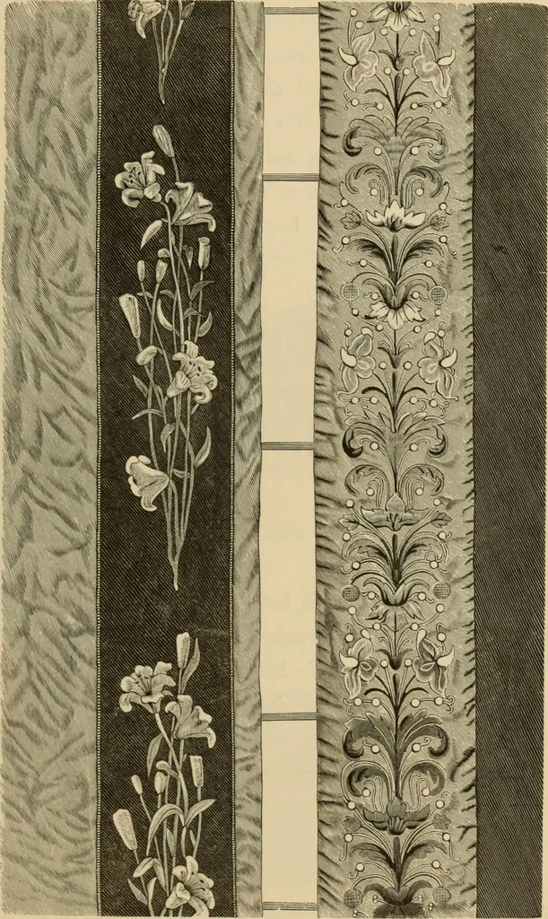 An illustration from Examples of household taste, 1875, leaf 292