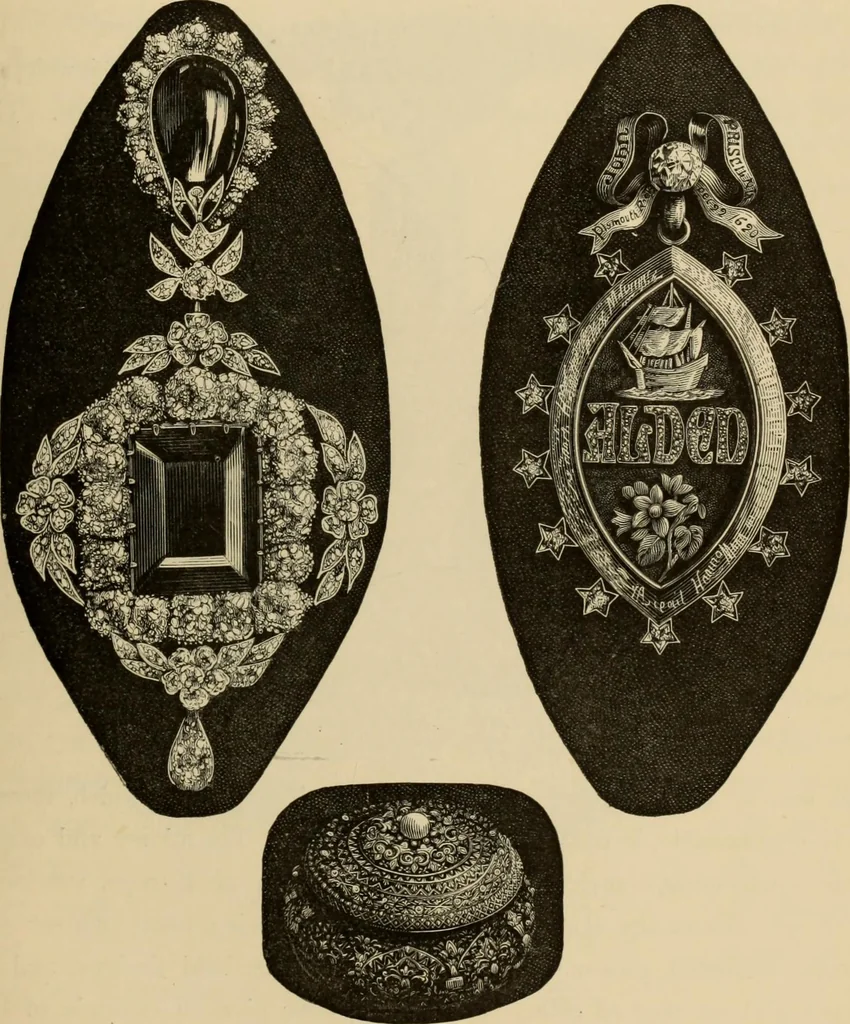 An illustration from Examples of household taste, 1875, leaf 294