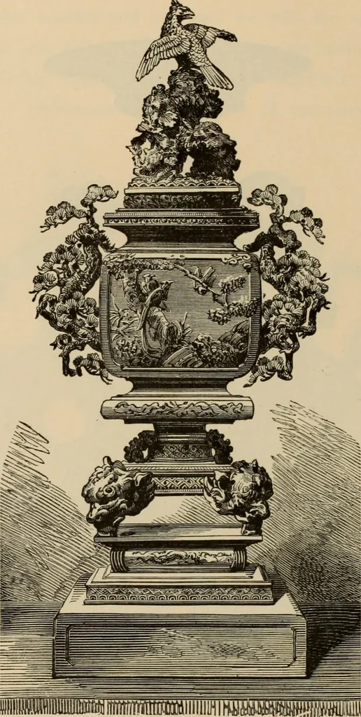 An illustration from Examples of household taste, 1875, leaf 297